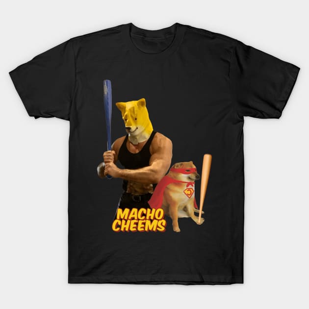 Macho Cheems and Super Cheems 2 T-Shirt by RKBJJ